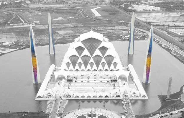 Ilustrasi Empat Menara