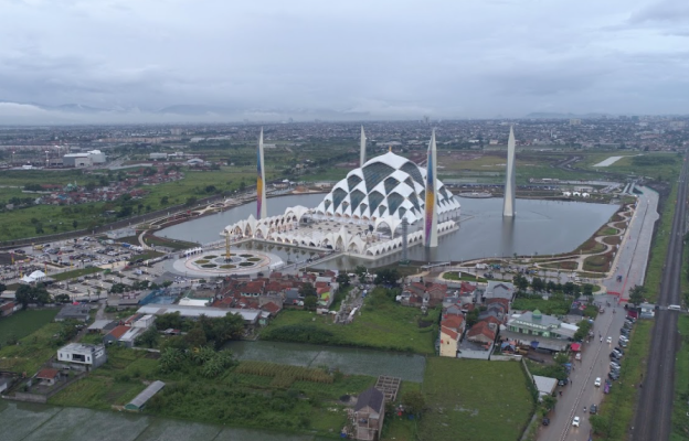 Ilustrasi Masjid Terapung